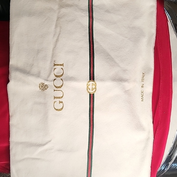 Vintage Gucci Large Clutch With Extras - Picture 13 of 15